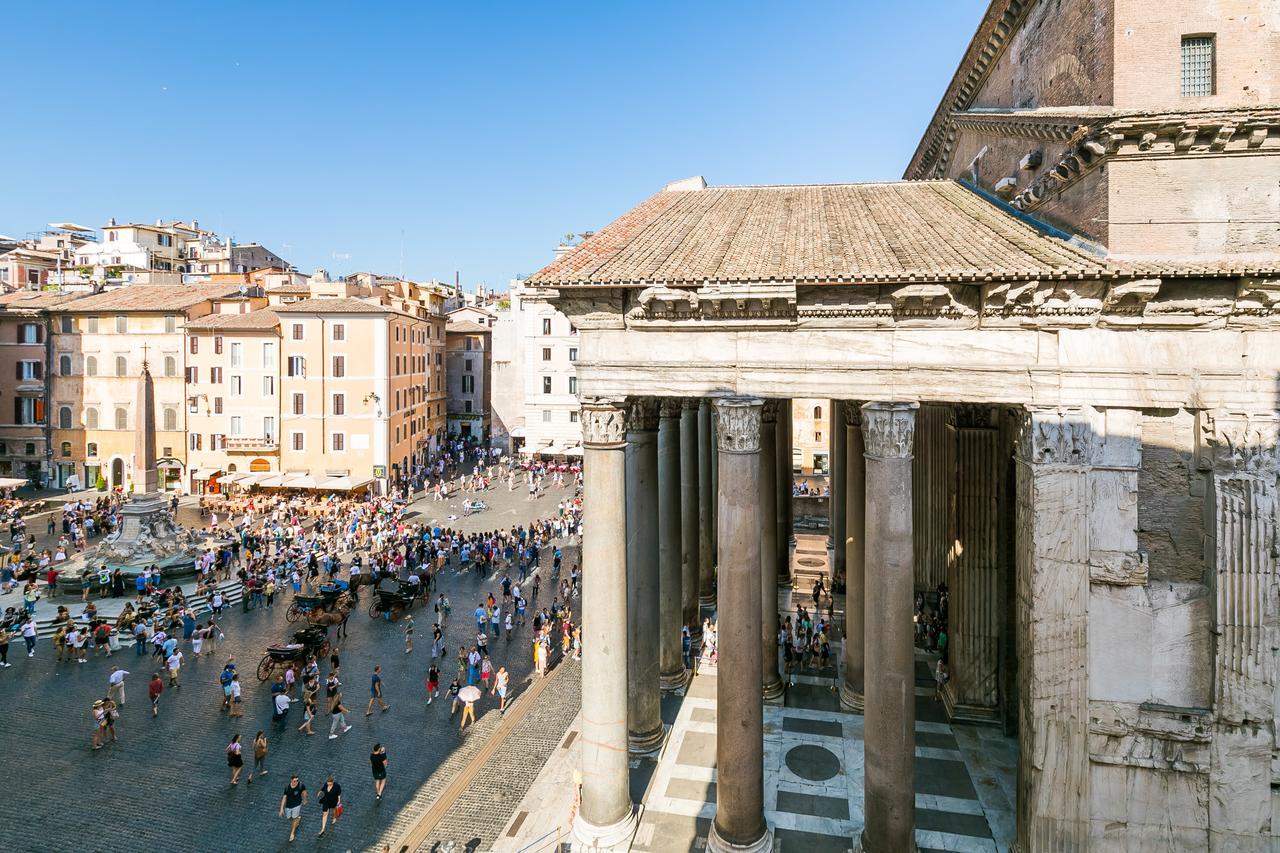 Villa Luxurious Loft Facing The Pantheon Rom Exterior foto